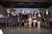 La famiglia Pegoraro al gran completo per festeggiare i 40 anni dell'azienda