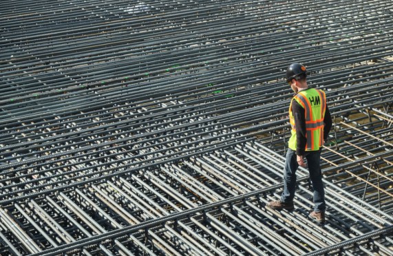 Cantiere in esecuzione