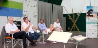 Sergio Emidio Bini, presidente di Euro&Promos Group, Franco Bosio, presidente di Confocooperative Fvg ed Eugenio Sartori, direttore dei vivai cooperativi di Rauscedo