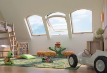 Finestra ad arco Fakro per un sottotetto originale