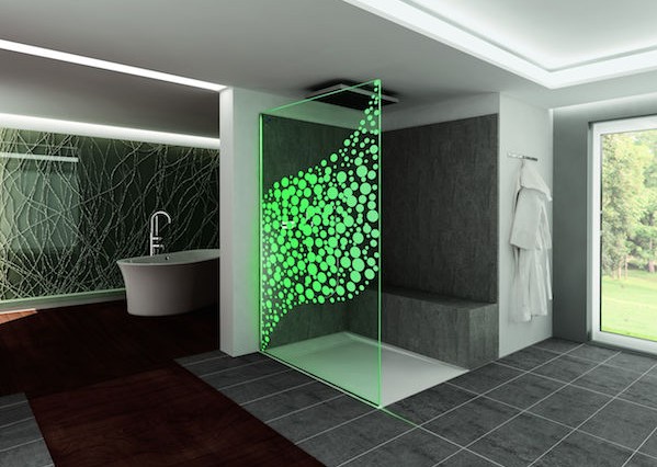 box-doccia-led