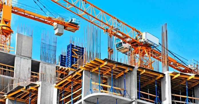 Cantiere al lavoro
