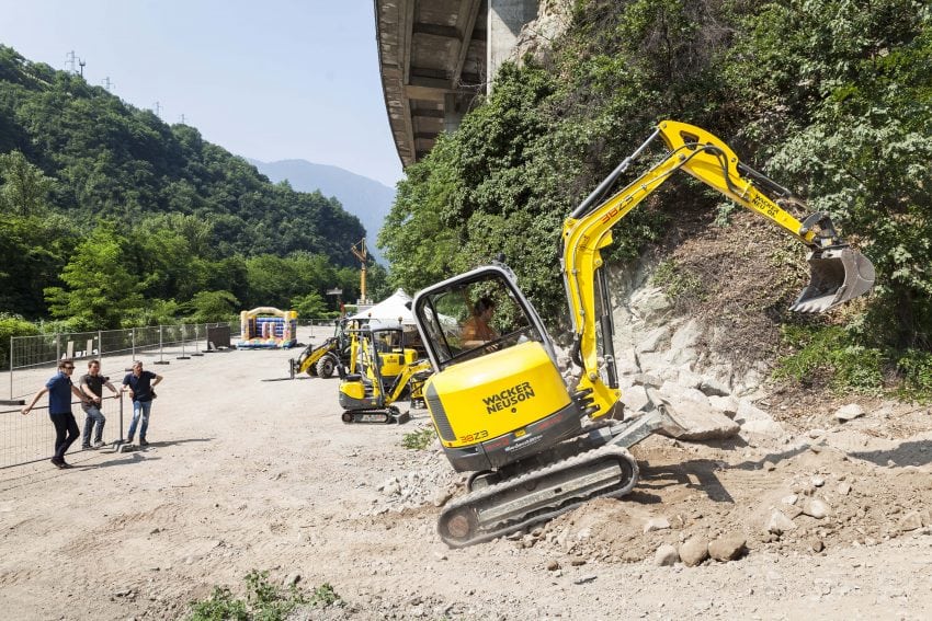 Niederstätter, macchina al lavoro