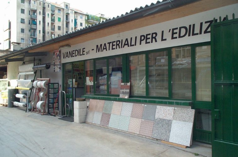 Vanedile, materiali per l'edilizia