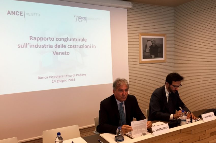 Presentazione rapporto congiunturale - La crisi delle costruzioni