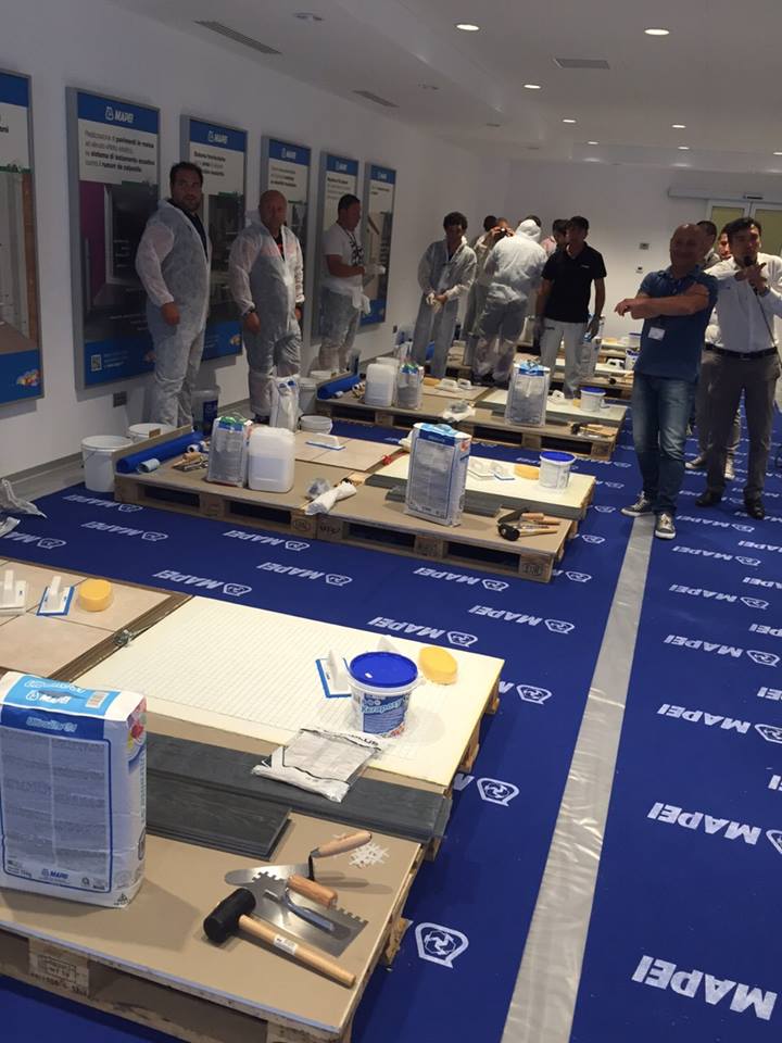 Acme, corso di formazione Mapei