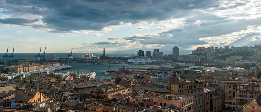 Genova skyline