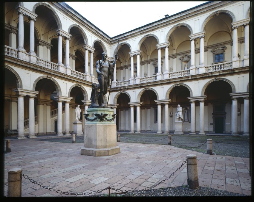 Pinacoteca_ cortile-brera