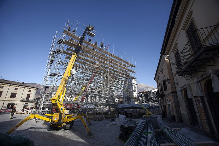 Le conseguenze del terremoto in Umbria