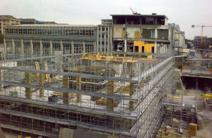 Cantiere a Milano