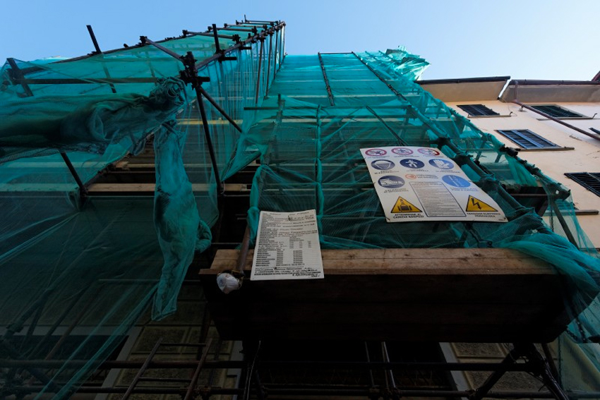 Lavori di riqualificazione a Milano