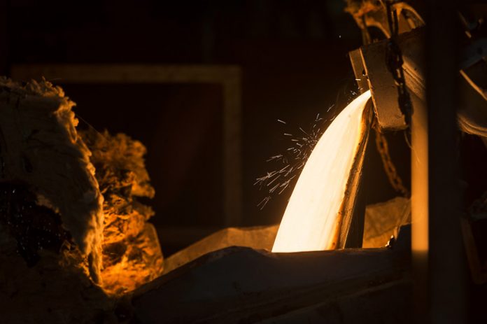 Lavorazione della lana di roccia