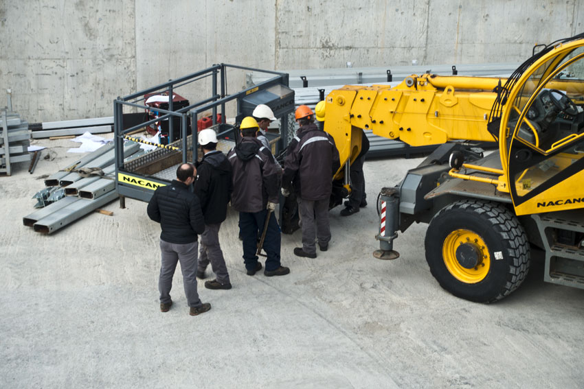 Cantiere a Milano