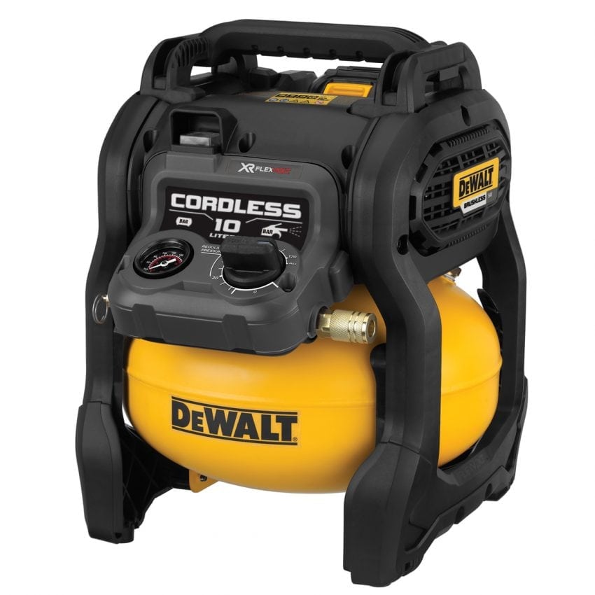 DEWALT compressore a batteria gabbia protezione