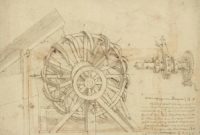 Una pagina del Codice Atlantico