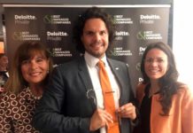 Al centro, Pietro Geremia, vicepresidente di San Marco Group