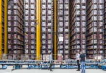 Il centro logistico di Porcelanosa a Castellon