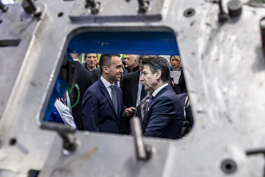 Luigi DI Maio e Giuseppe Conte