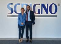 Maddalena Marchesini, amministratore delegato di Scrigno, con Luigi Geron, presidente dell’azienda
