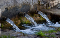 Scarico di acqua