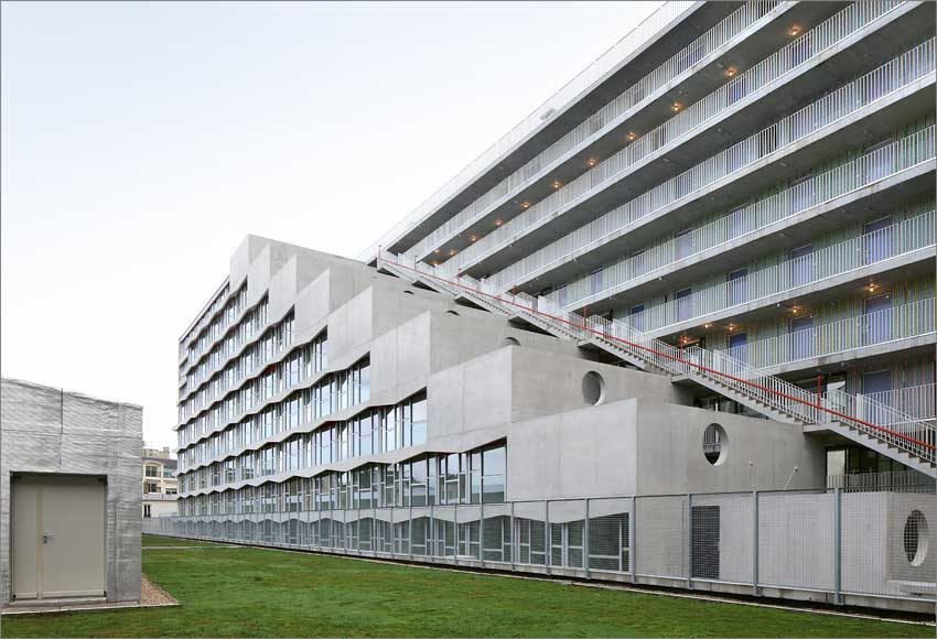 Francia, Éric Lapierre Experience, The Chris Marker Student Residence. Foto: Filip Dujardin 