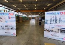 Il deposito di Saint-Gobain a Cusona Nord (Siena)