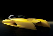 Lo yacht di lusso colore Exp-Yellow di Salomé Yachts