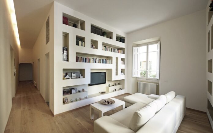 libreria-in- cartongesso