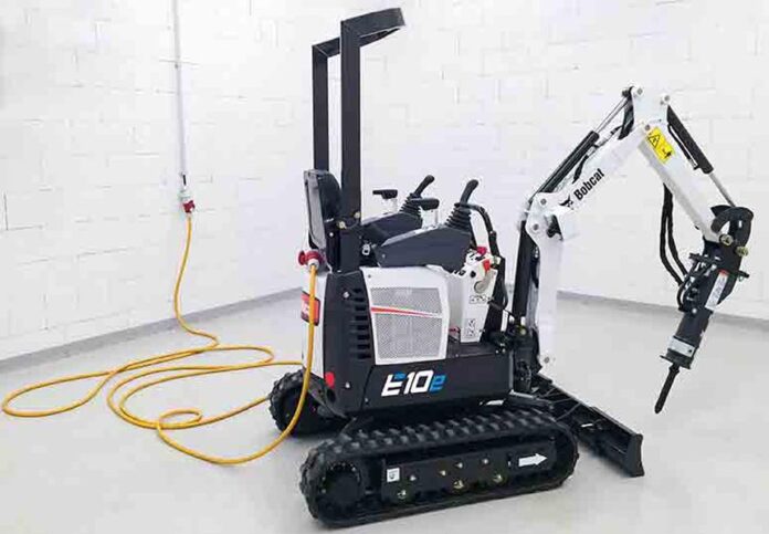 Miniescavatore elettrico