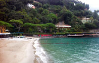 La baia di Paraggi (Genova)