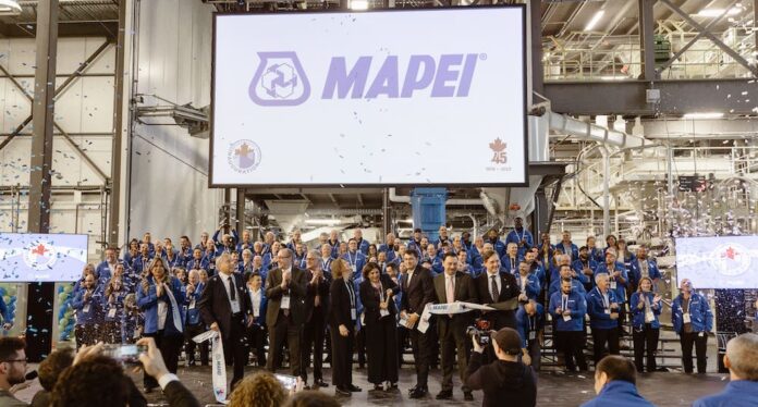 Mapei-Canada_inaugurazione-nuovo-impianto