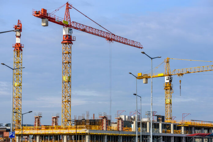 Cantiere al lavoro