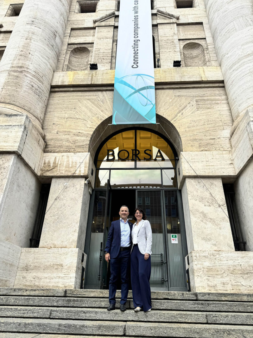 Francesco e Alessandra Pettenon, ad di Fila Solutions 
