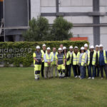 Il gruppo di distributori in visita all'impianto di Rezzato (Brescia) di Heidelberg Materials