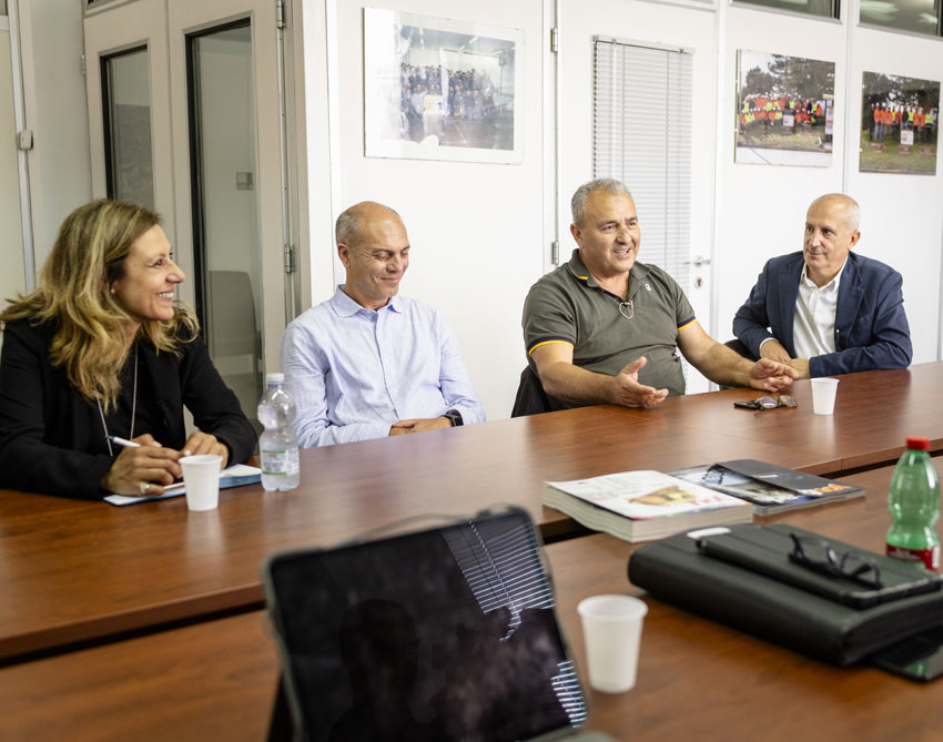 Il management di Heidelberg Materials presente all'incontro