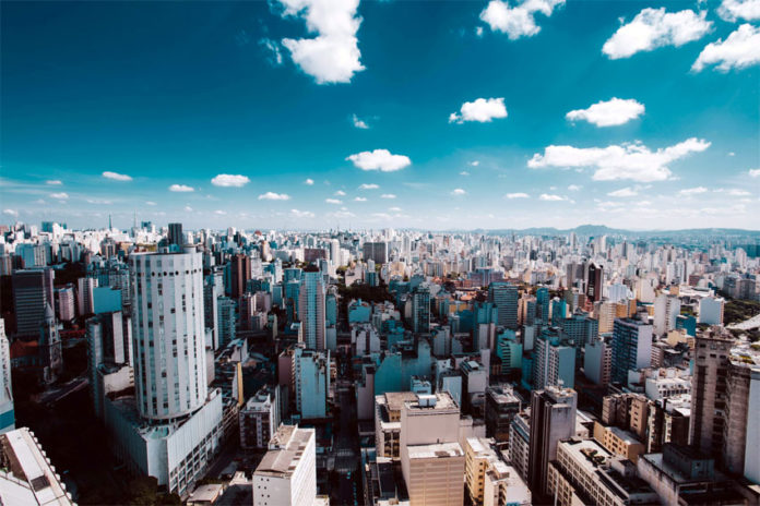 Lo skyline di San Paolo