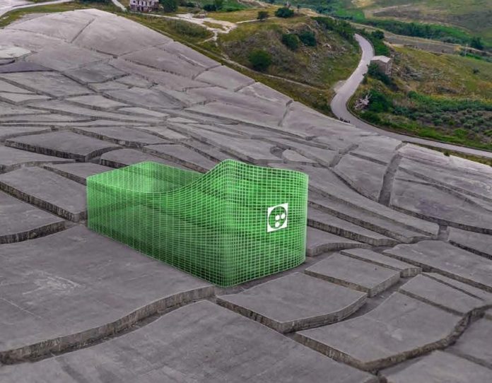 Crm Xnet Fort è l'evoluzione della tecnica dell'intonaco armato sostituisce le parti metalliche con componenti in fibra