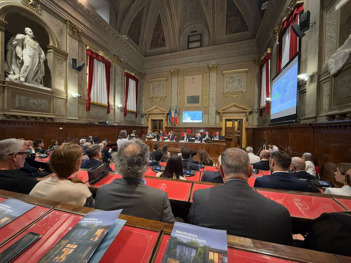 La presentazione del Progetto Green Evolution a Palazzo Valentini, a Roma