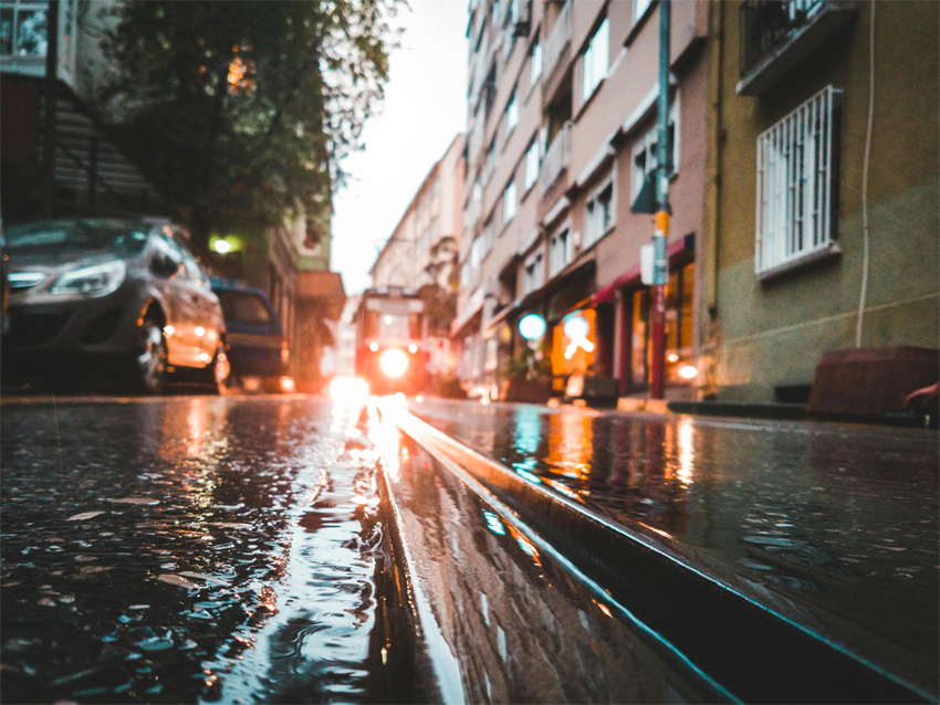 Allagamento in città