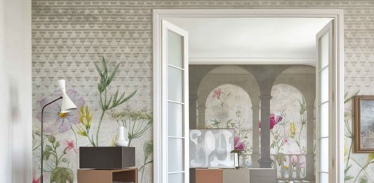 Collezione-Inkiostro-Bianco-2025-per-La-Casa-Moderna_FLORAL_Architettura