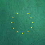 La bandiera europea in versione green