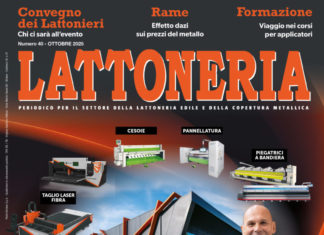 Anteprima Convegno dei Lattonieri, tetto aggraffato e corsa del rame sul nuovo numero di Lattoneria