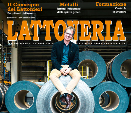 Il Convengo dei Lattonieri e le classifiche sul nuovo numero di Lattoneria LATTONERIA 41 dicembre cover web