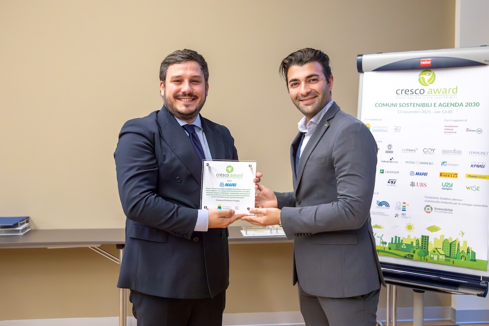 Mapei-Gravina in Puglia-cresco-award